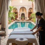 Spa mobile de luxe Marrakech villa et riad