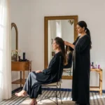 expérience spa coiffure à domicile Marrakech