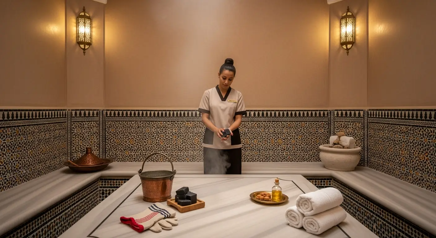 hammam privé à domicile Marrakech réservation en ligne