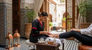 pédicure thérapeutique à domicile Marrakech