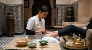 service manucure pédicure premium Marrakech