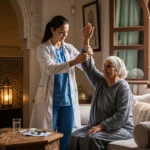 soins infirmiers à domicile Marrakech